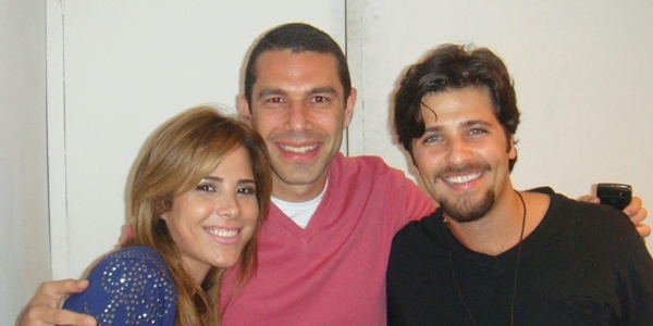 Wanessa e Marcus Buaiz prestigiam Bruno Gagliasso em evento