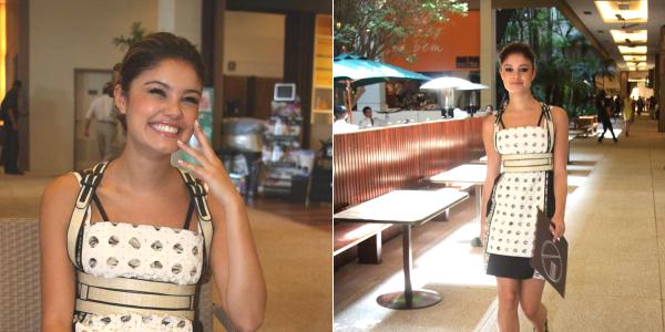 Sophie Charlotte participa de desfile em São Paulo