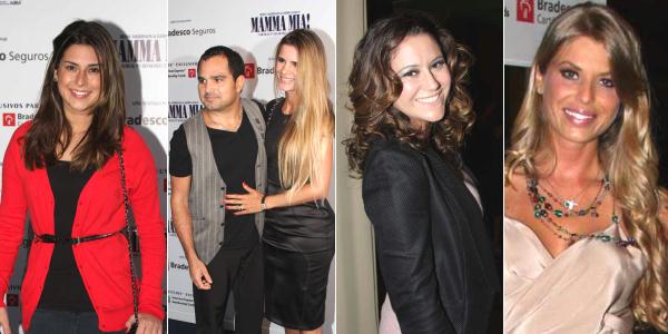 Famosos conferem pré-estreia de musical em São Paulo