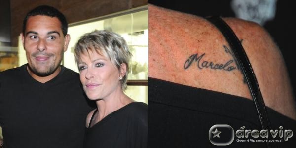 Ana Maria Braga exibe tatuagem em homenagem ao marido