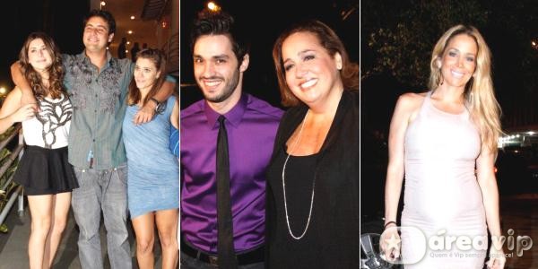 Cláudia Jimenez comemora aniversário com amigos famosos