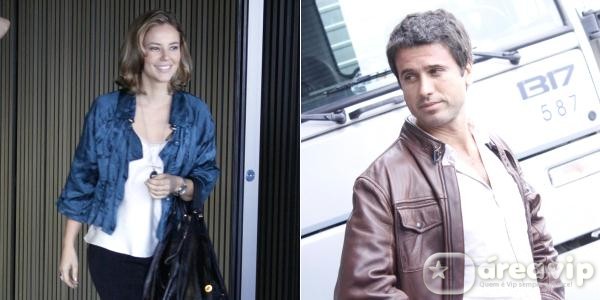 Paola Oliveira e Eriberto Leão gravam “Insensato Coração” em aeroporto no Rio