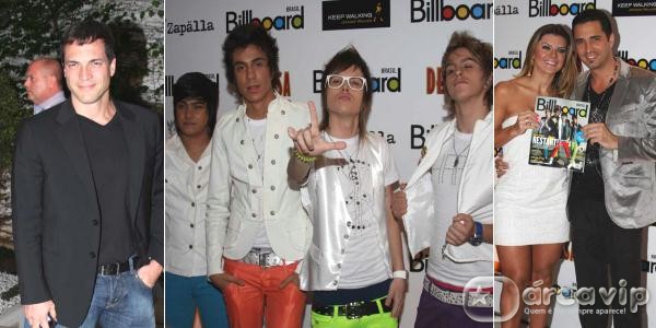 Vips comparecem em festa de revista em Sampa