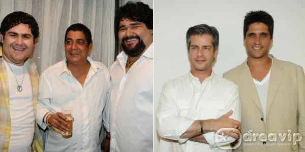 Artistas gravam o Show da Virada