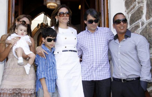 Miryan Martin batiza seu filho no Rio de Janeiro