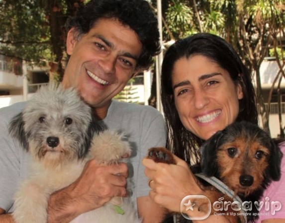 Cynthia Howlett e Eduardo Moscovis