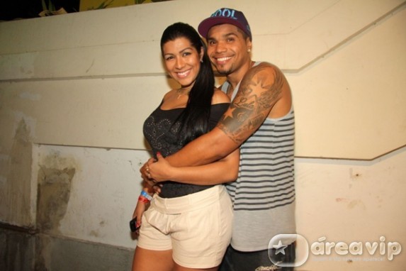 Ellen Cardoso (Mulher Moranguinho) e o namorado Mc Naldo