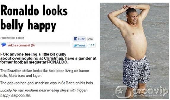 Ronaldo Fenômeno no Caribe