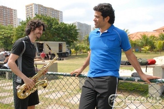 Marcelo Médici e Raí participam do terceiro episódio de Aline