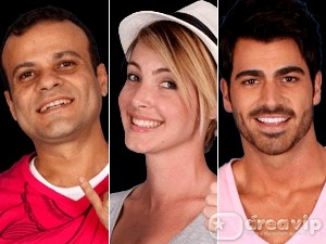 BBB11 - Daniel, Diana e Rodrigao-2