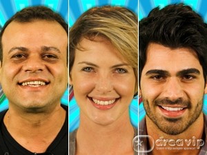 BBB11 - Daniel, Diana e Rodrigao