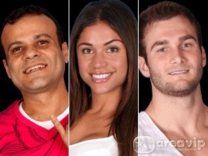 BBB11 - Daniel, Maria e Wesley