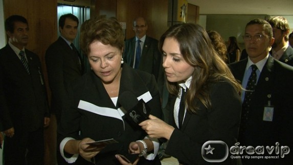 CQC exibe entrevista com a presidente Dilma Rousseff