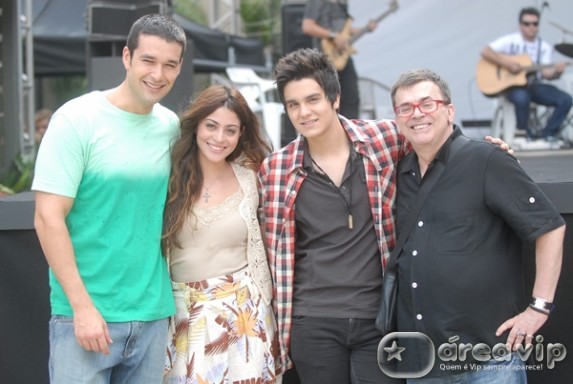 Luan Santana grava participação especial na trama