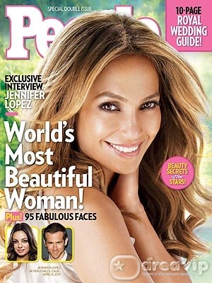Jennifer Lopez é escolhida mulher mais bonita do mundo