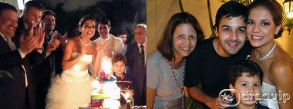 Elenco interrompe gravação para cantar parabéns a Nívea Stelmann