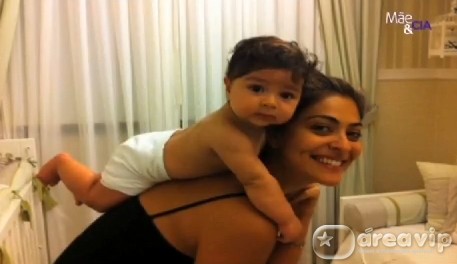 Juliana Paes recomenda o armazenamento de células-tronco do bebê, no ‘Mãe & Cia’
