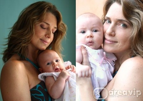 Letícia Spiller mostra Stella, sua filha de 3 meses