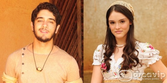 Miguel Romulo e Isabelle Drummond