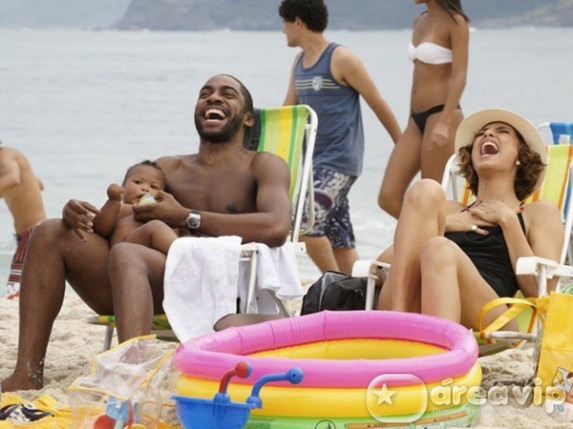 Camila Pitanga e Lázaro Ramos