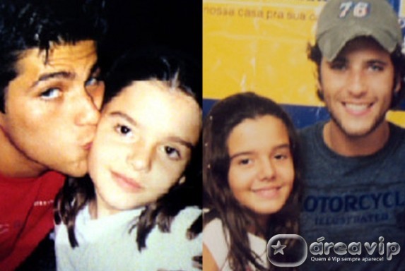 Giovanna Lancellotti publica foto de infância com Bruno Gagliasso