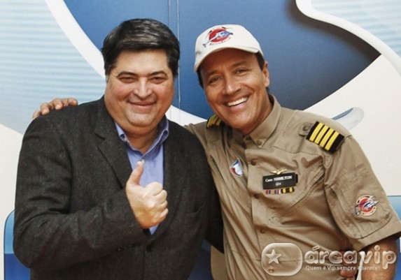 Jose Luiz Datena e Comandante Hamilton