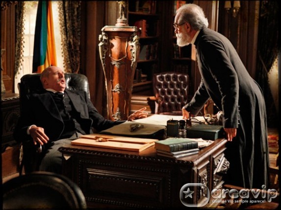 Cordel Encantado - Padre Joaquim pressiona Patacio a assumir a paternidade de Nidinho