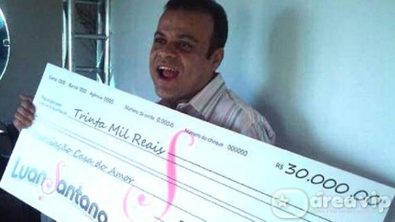 Luan Santana doa cachê para ex-BBB Daniel