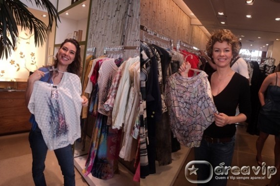 Lavínia Vlasak e Chris Nicklas conferem evento no Rio