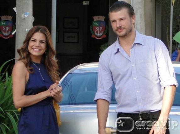 Nivea Stelmann e Rodrigo Hilbert