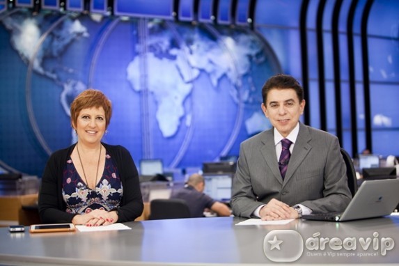 Rosana Hermann e Heródoto Barbeiro