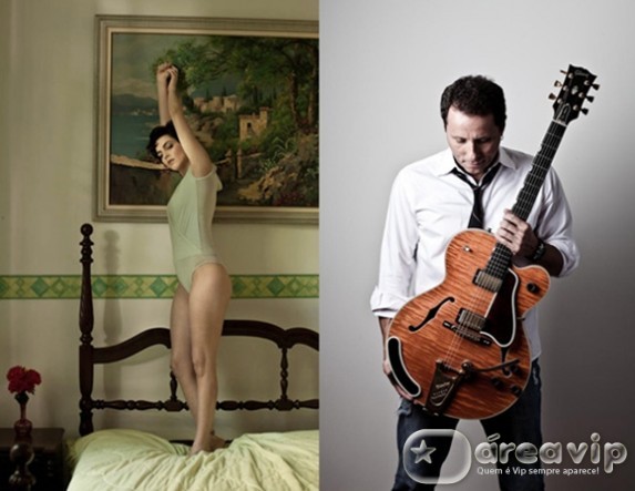 Tainá Müller e Tony Belloto posam para revista