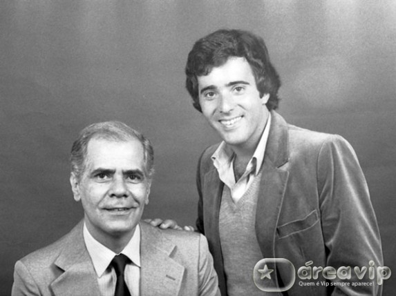 Yvan Mesquita, ao lado de Tony Ramos, na novela Baila Comigo, em 1981