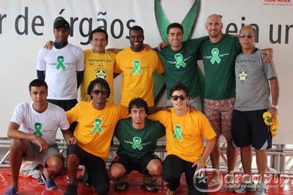 Artistas participam de campanha de doação de orgãos