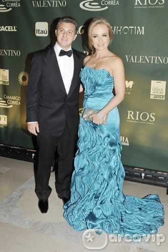 Luciano Huck e Angelica