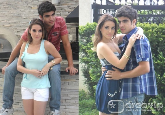 Caio Castro fica novamente com Monique Alfradique, no Rock in Rio