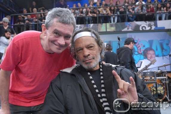 Serginho Groisman e Sócrates
