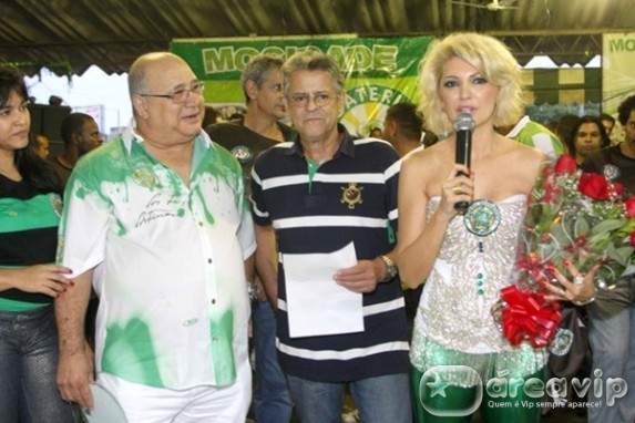 Antonia Fontenelle e Marcos Paulo