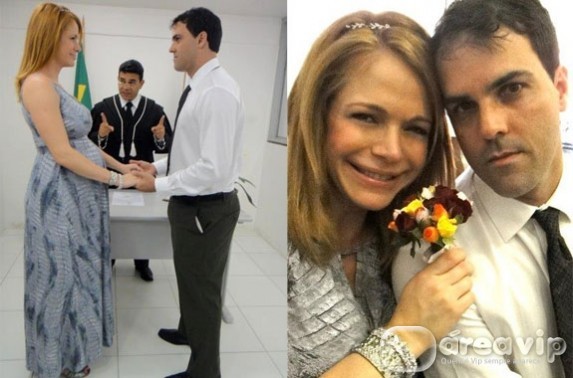 Grávida de sete meses, Babi Xavier se casa