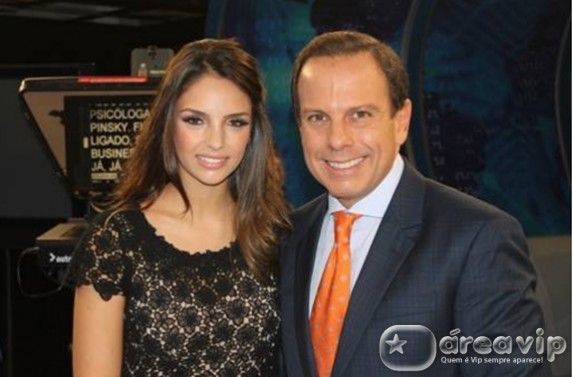 Caroline Celico e João Doria Jr.