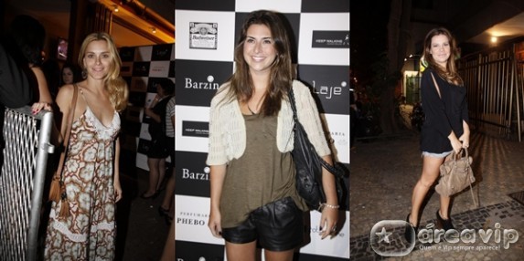 Famosos prestigiam inauguração no Rio