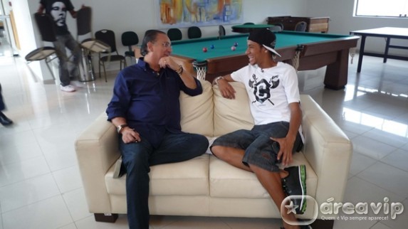 Galvão Bueno entrevista Neymar