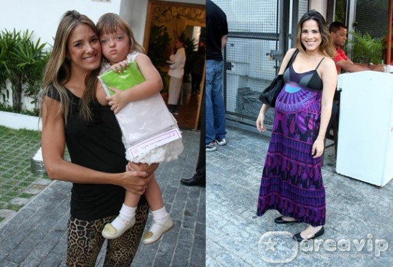 Famosos vão em festa de aniversário da filha de Ronaldo