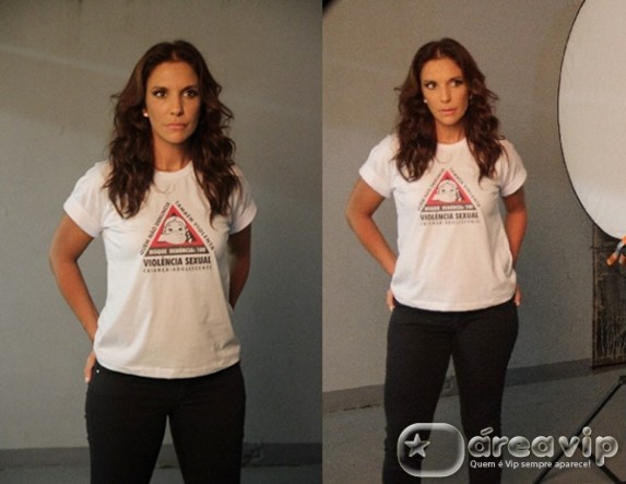 Ivete Sangalo grava comercial em Salvador