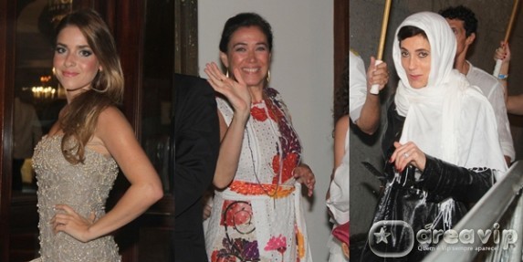 Famosos curtem virada do ano no Copacabana Palace, no Rio