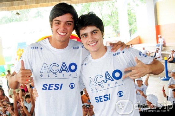 Atores de ‘Fina Estampa’ participaram de evento