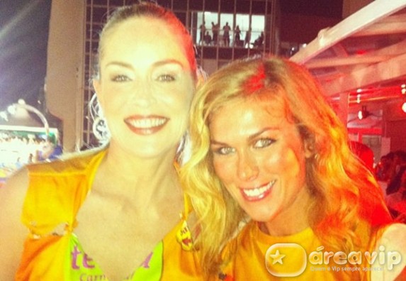 Sharon Stone e Ludmila Dayer