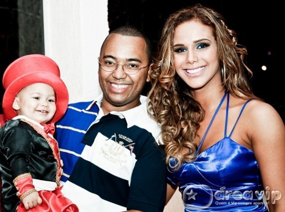 Dudu Nobre e a familia