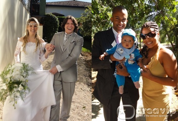 Josy e Daniel - Janaina com o marido e filho