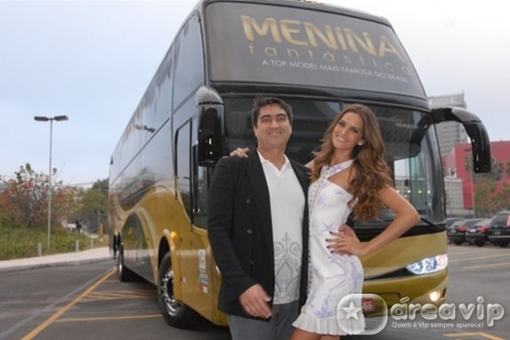 Zeca Camargo e Izabel Goulart